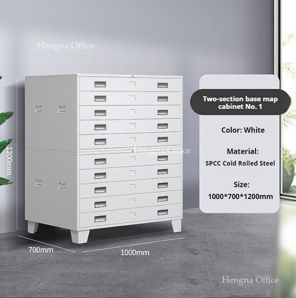  Heavy-Duty Blueprint Storage Cabinet