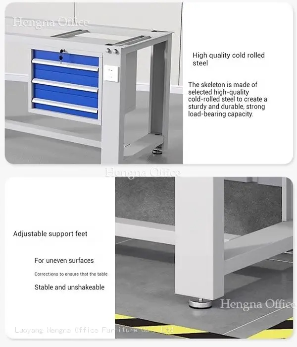 Heavy-Duty Adjustable Workbench Feet
