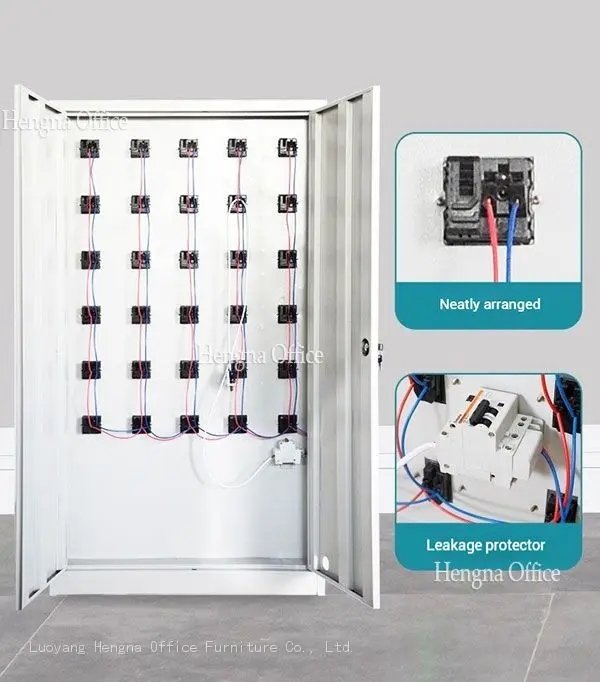 anti-leakage cabinet safety design, equipped with an earth leakage protection switch to ensure the safety of clients' property and lives.