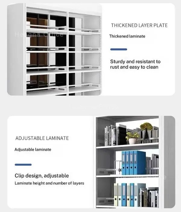 Detailed design for book shelve: Thickened layer plate amd Adjustable laminate.