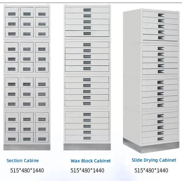 Paraffin Block Storage Cabinet vs. Standard Lab Cabinet: Key Differences Every Pathology Manager Should Know modular paraffin block storage cabinets stacked vertically in hospital pathology archive room